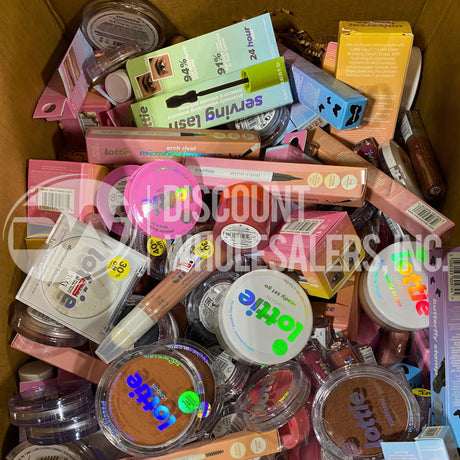 Lottie Makeup Assorted Different Shades And Sizes (250 Pcs Lot)