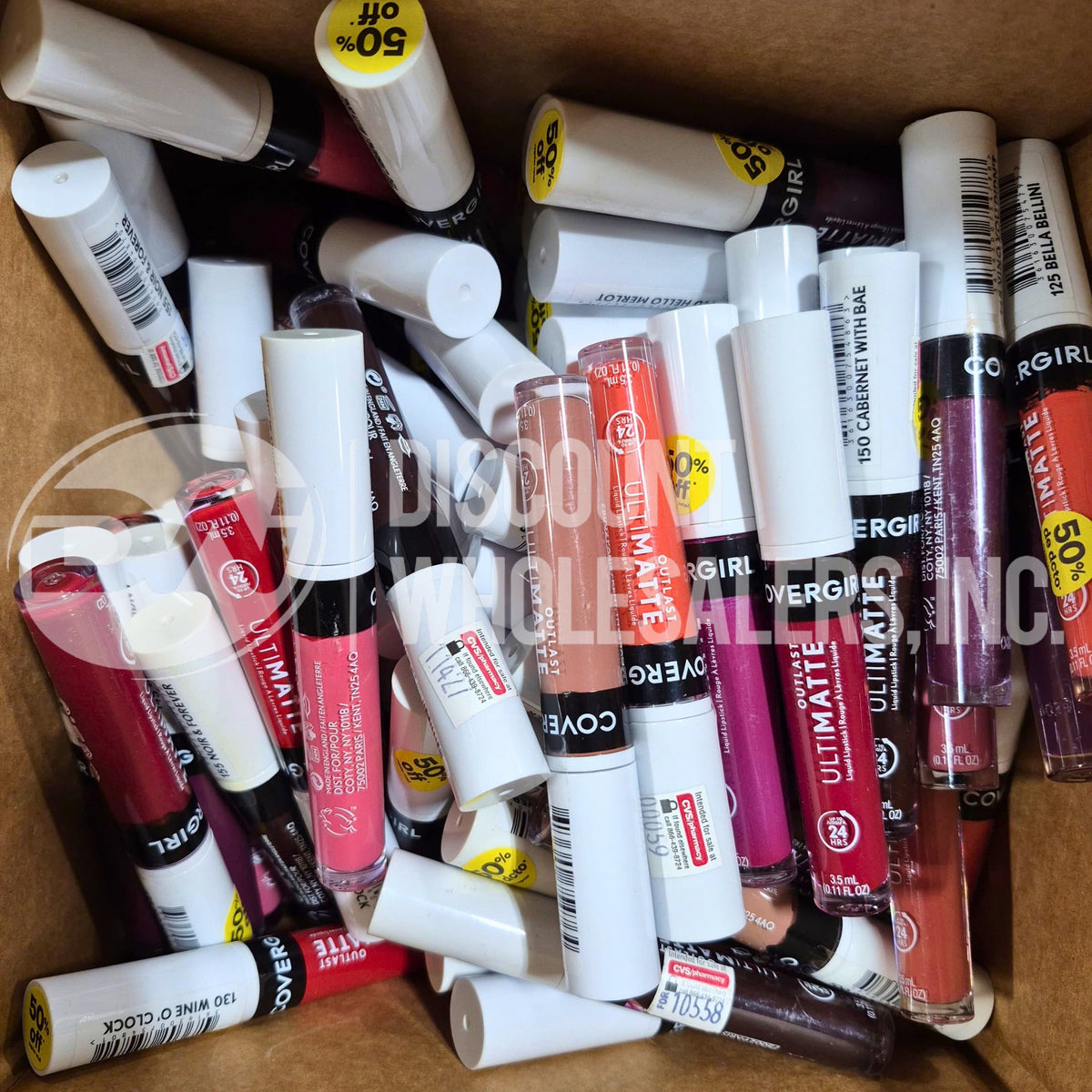 CoverGirl Simply Ageless Lip Flip Liner Long Lasting Mix Different Shades (154 Pcs Lot)