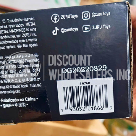 Zuru Metal Machines Shark Attack Track Wild Thing Diecast Truck (30 Pcs Lot)