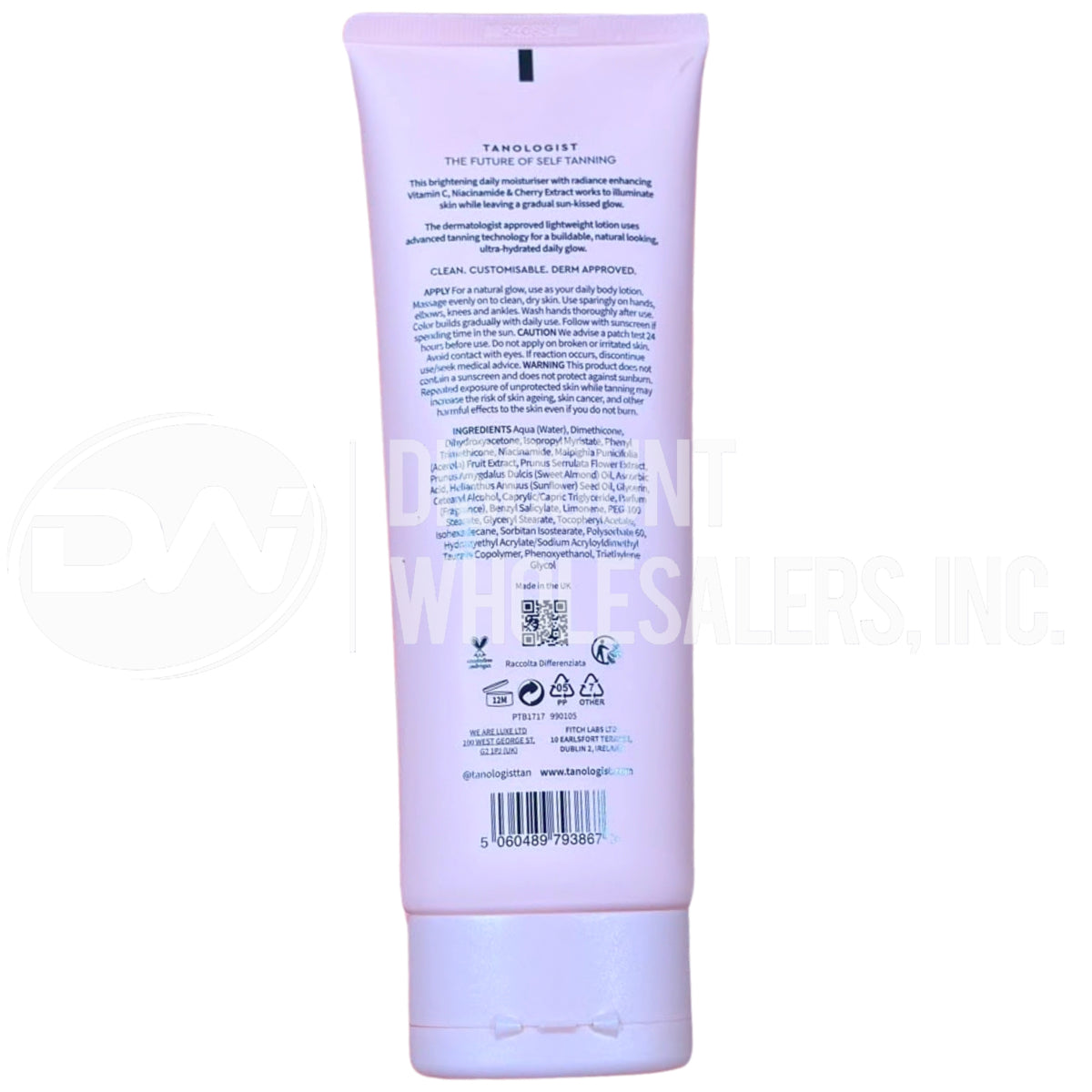 Tanologist Brightening Gradual Tan Lotion Medium To Dark Skin Tones 8.45 Oz (82 Pcs Lot)