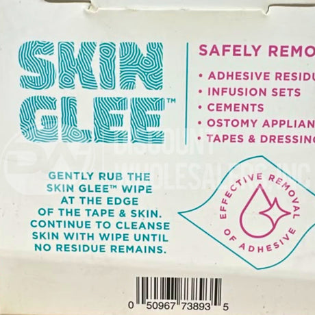 Skin Glee 40 Wipes New & Sealed Cleans & Removes Residue (174 Pcs Lot)