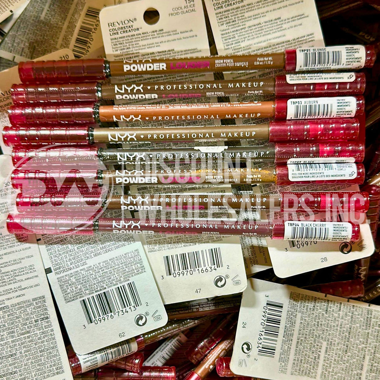Eyeliners, Eyebrow And More, Assorted Different Shades And Brands (350 Pcs Lot)