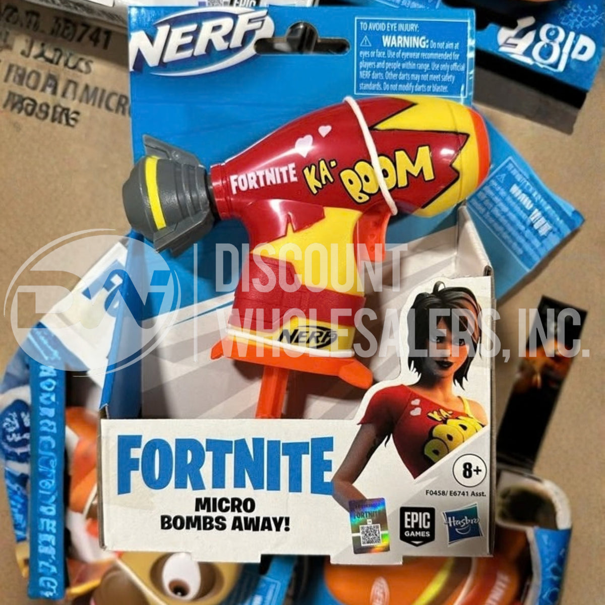 Nerf Fortnite Micro Assorted 8+ (60 Pcs Lot)