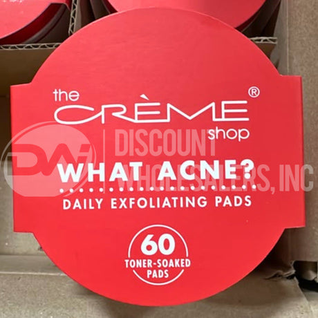 The Creme Shop What Acne Daily Exfoliating Pads 60 Patches (144 Pcs Lot)