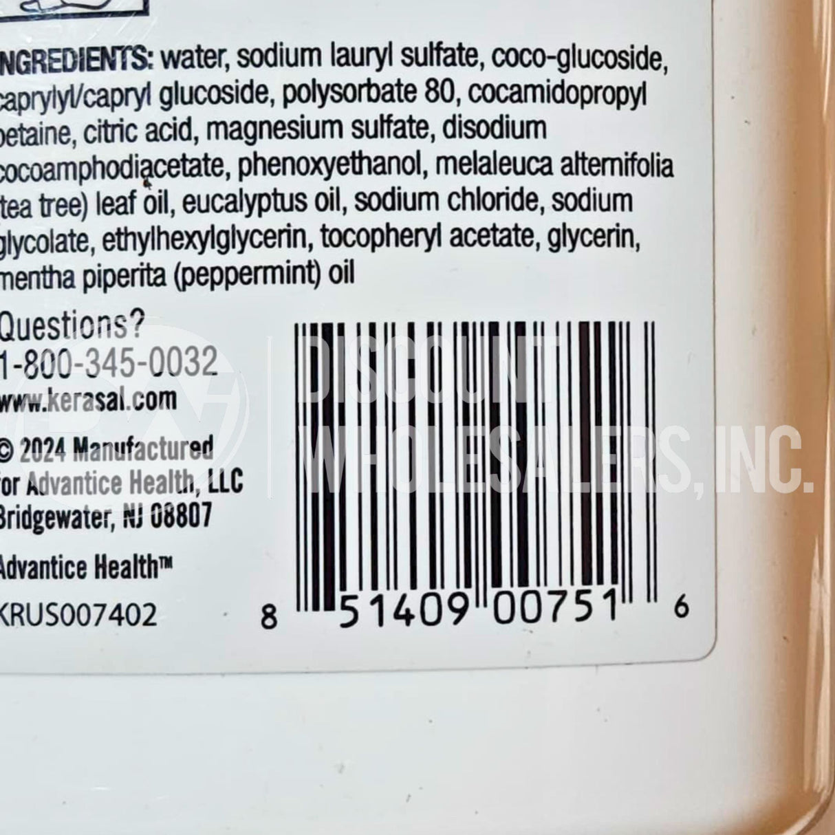 Kerasal Foot Wash 12 FL (120 Pcs Lot)