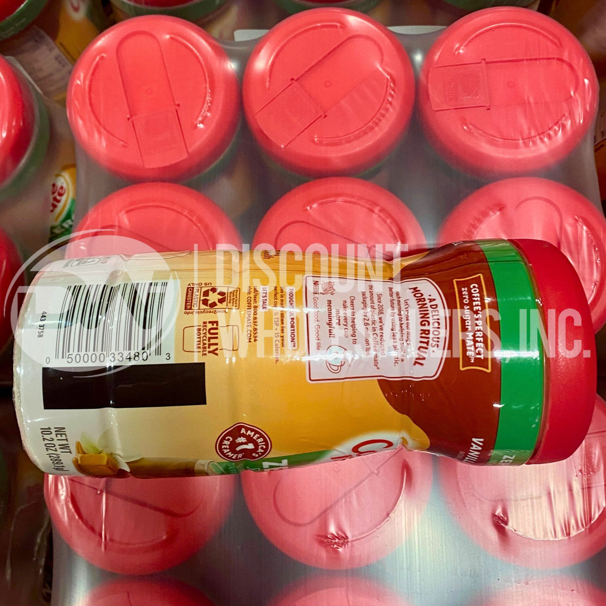 Nestle Coffee Mate Zero Sugar Vanilla Caramel 10.2 Oz. (60 Pcs Lot)