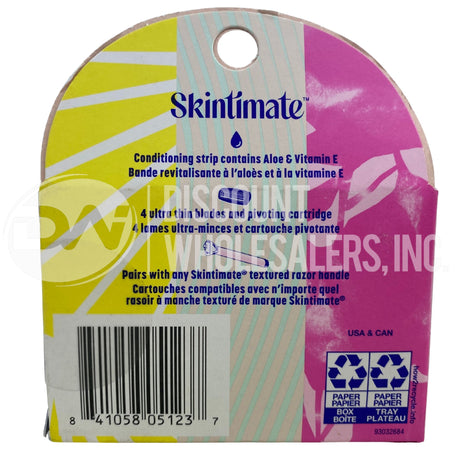 Skintimate Universal Handle Refills – 4 Ultra‑Thin Blades