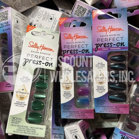 Sally Hansen Salon Effects Perfect Press-On Nails Mix (130 Pcs Lot)