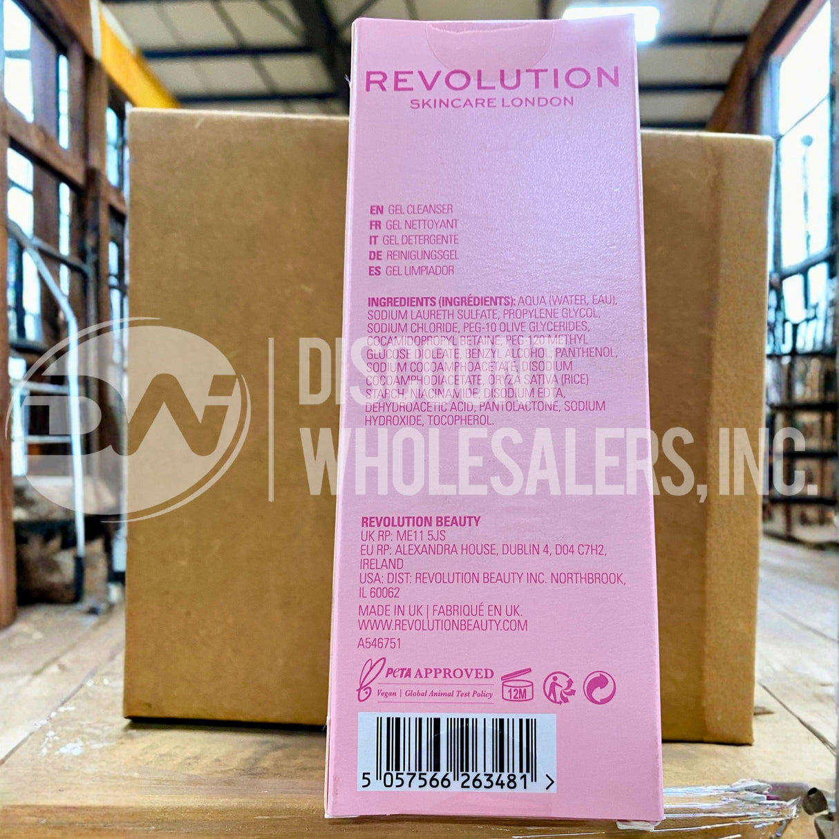 Revolution Niacinamide Cleansing Gel 5.07 Oz. (36 Pcs Lot)