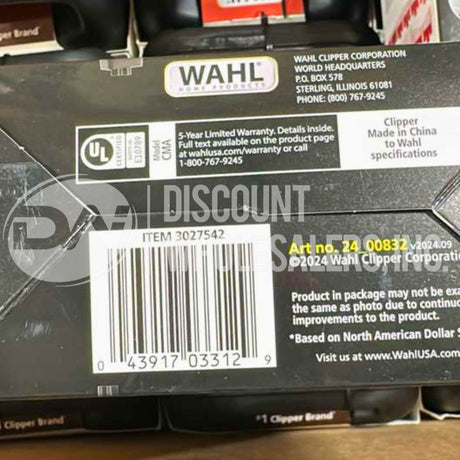Wahl Fade Pro Corded Self-Sharpening Haircutting Kit (33 Pcs Lot)