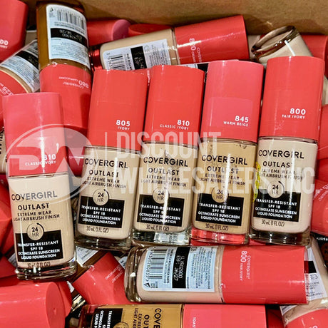 CoverGirl Outlast Extreme Wear Liquid Foundation Different Shades (100 Pcs Lot)
