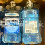 Listerine Ultraclean Alcohol-Free Tartar Control 33.8 Fl Oz (171 Pcs Lot)