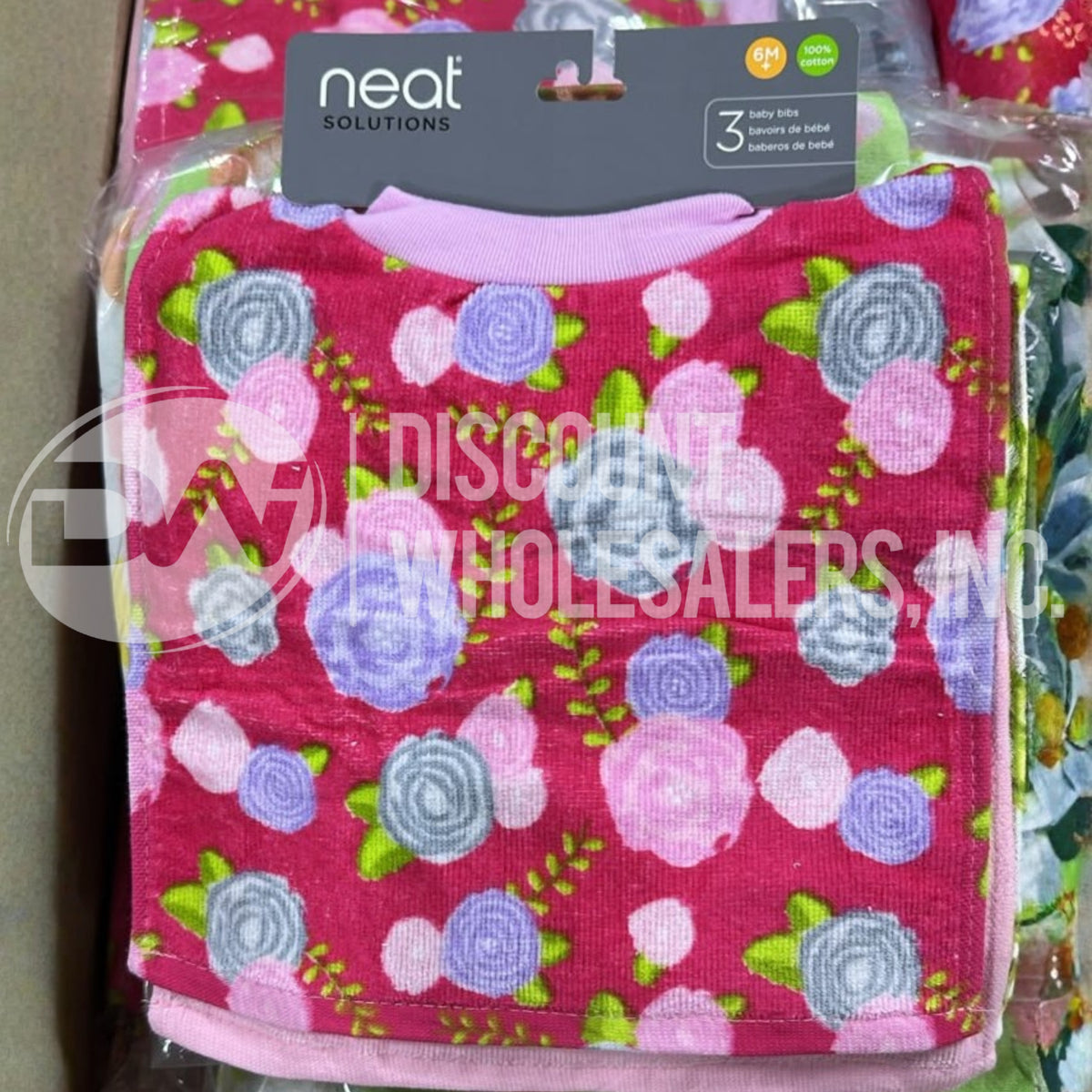 Neat Solutions Flower Bibs Mix 3 Pack (95 Pcs Lot)
