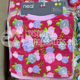 Neat Solutions Flower Bibs Mix 3 Pack (95 Pcs Lot)