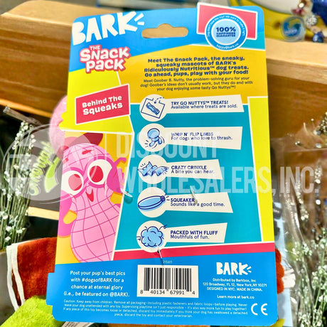 Bark Assorted Dog Toys (46 Pcs Lot)
