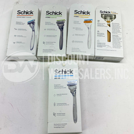 Schick Men Razors Assorted (200 Pcs Lot)