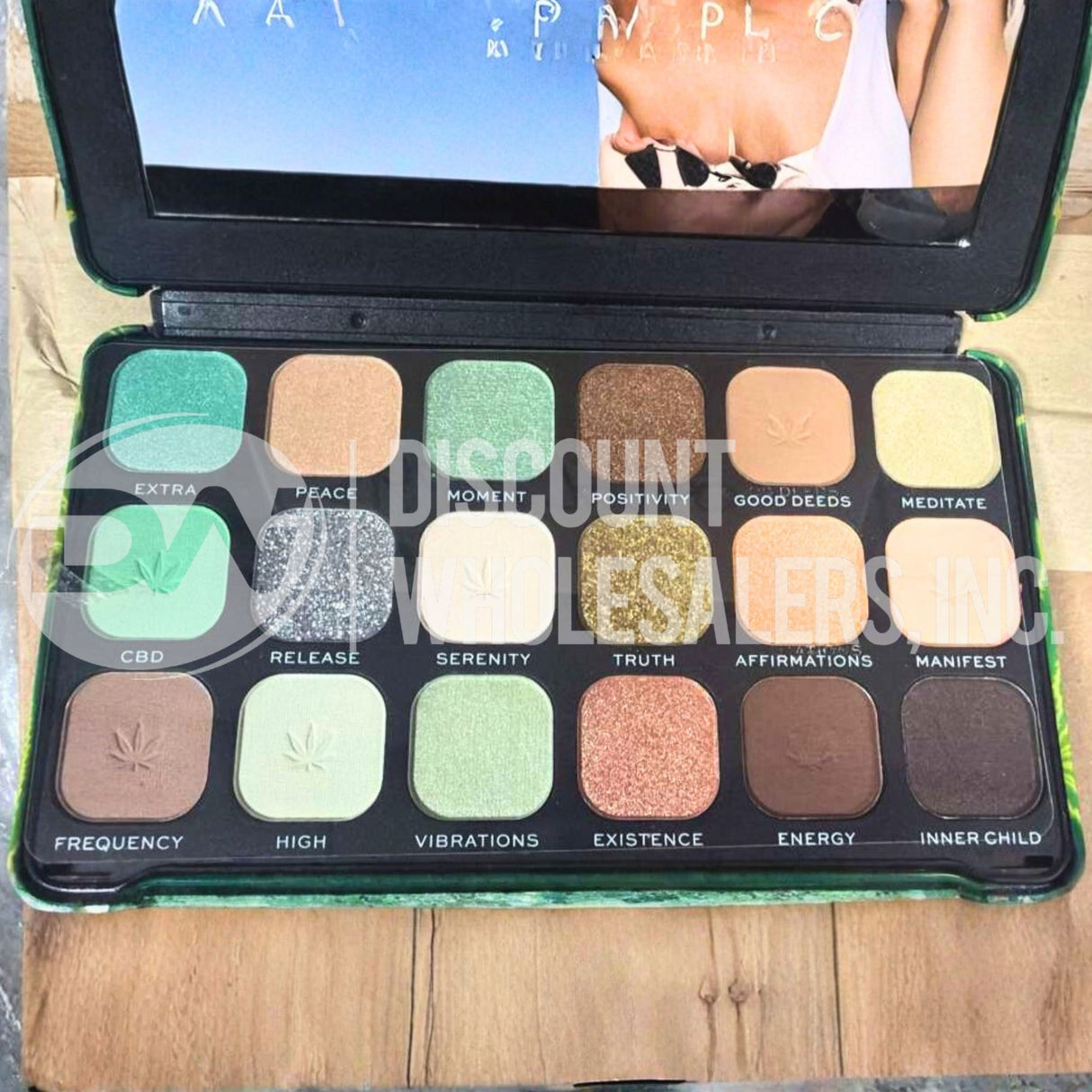 Revolution Chilled Vibes Forever Flawless Eyeshadow Palette (80 Pcs Lot)
