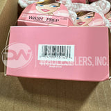 Conair Wash & Prep Adjustable Spa Headwrap, Pink/White,(250 Pcs Lot)