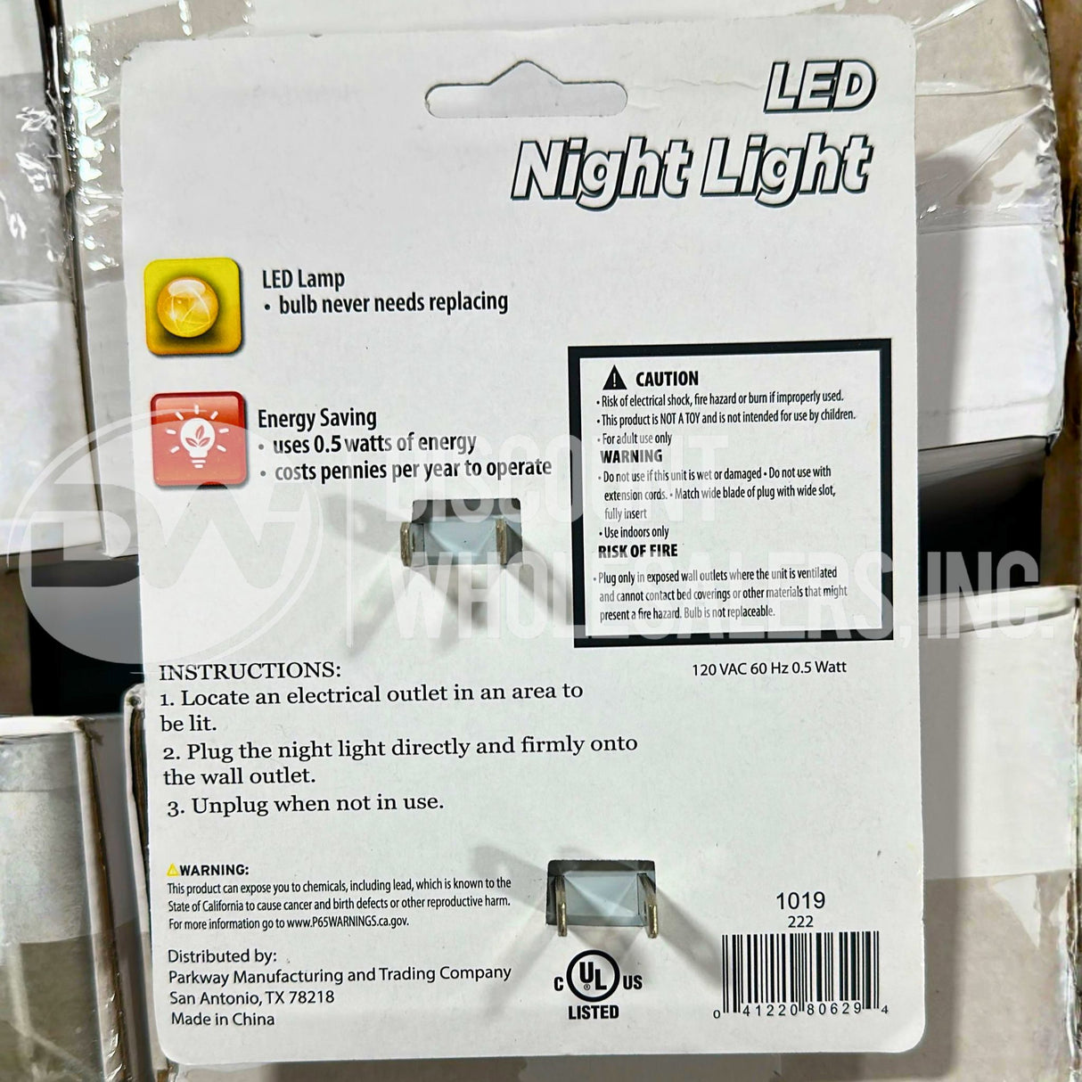 Led Nightlights GTC 0.5 Watts 234484 (72 Pcs Lot)