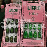 Kiss X Wicked For Good Press On Nails - Limited Edition Assorted (65 Pcs Lot)