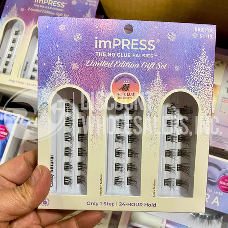 Kiss Impress Limited Edition Gift Sets Falscaras Mix (100 Pcs Lot)