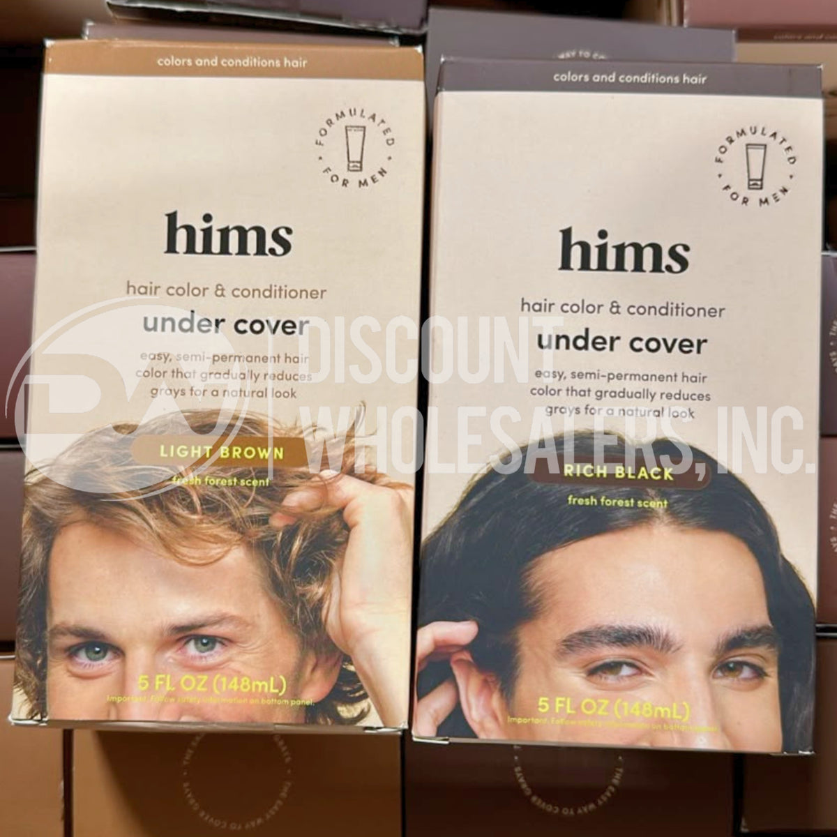 Hims Under Cover Hair Color & Conditioner 5 Fl Assorted (100 Pcs Lot)