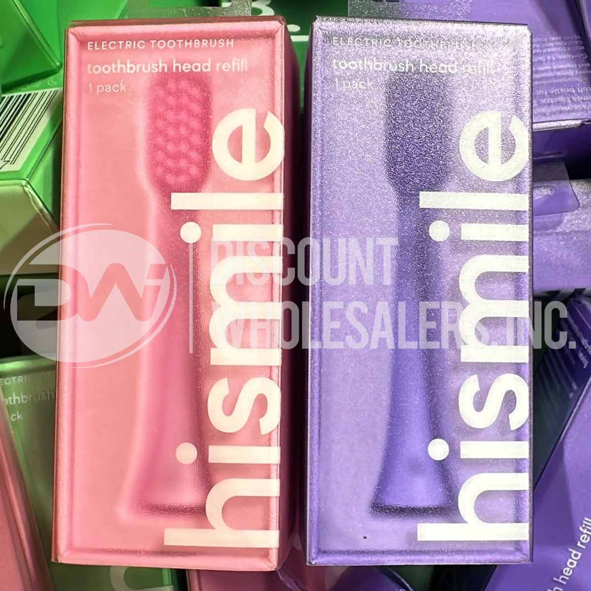 Hismile Electric Toothbrush, 3 Brushing Modes, Smart Timer, Rechargeable Different Colors Mix (60 Pcs Lot)