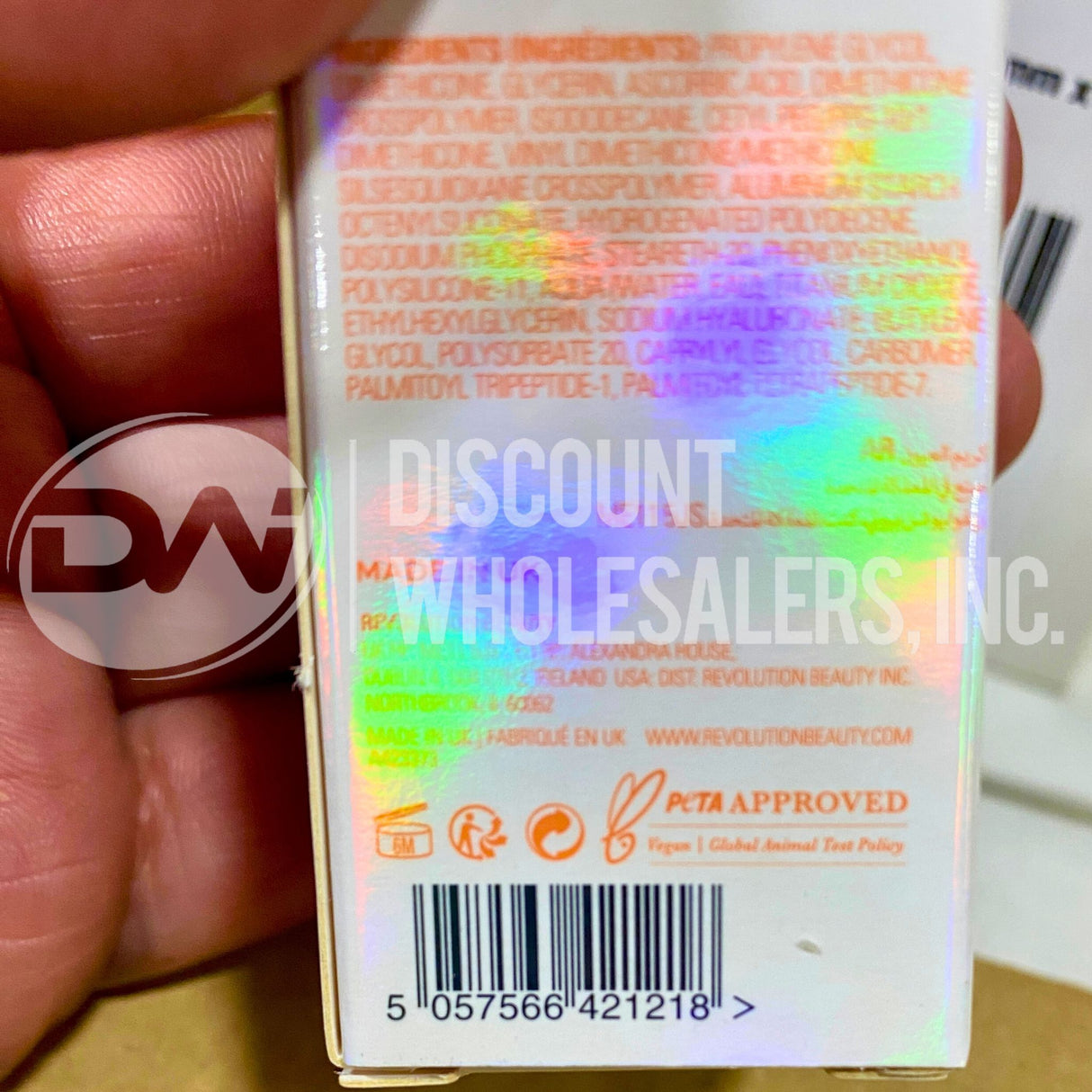 Revolution Skincare London 10% Vitamin C Eye Serum Vegan 0.5 Fl. Oz. (36 Pcs Lot)