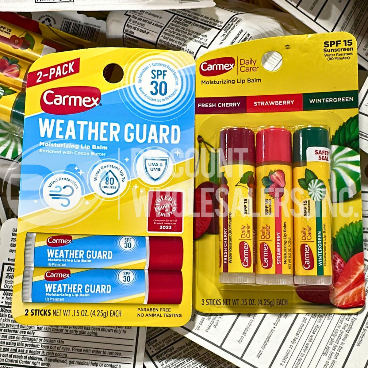 Carmex Assorted Different Styles And Sizes (280 Pcs Lot)