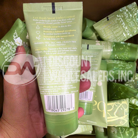 Ban body Underboob Sweat Shield Estay dry Lotion 2.5 Fl. (100 Pcs Lot)