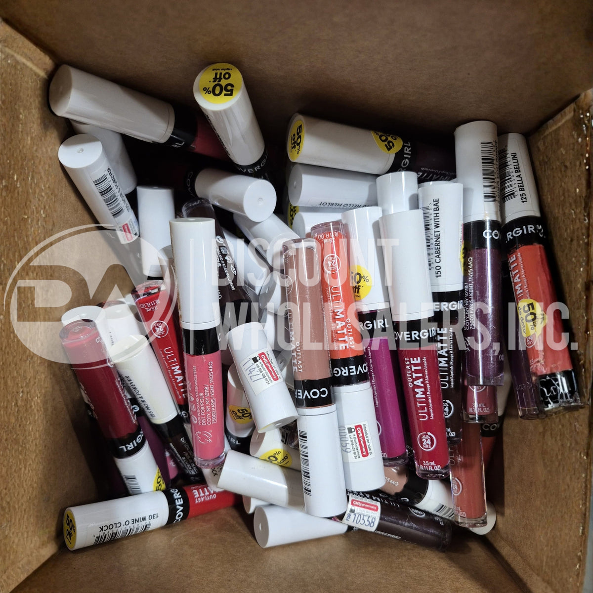 Covergirl Outlast Ultimate Liquid Lipstick Mix Different Shades (125 Pcs Lot)