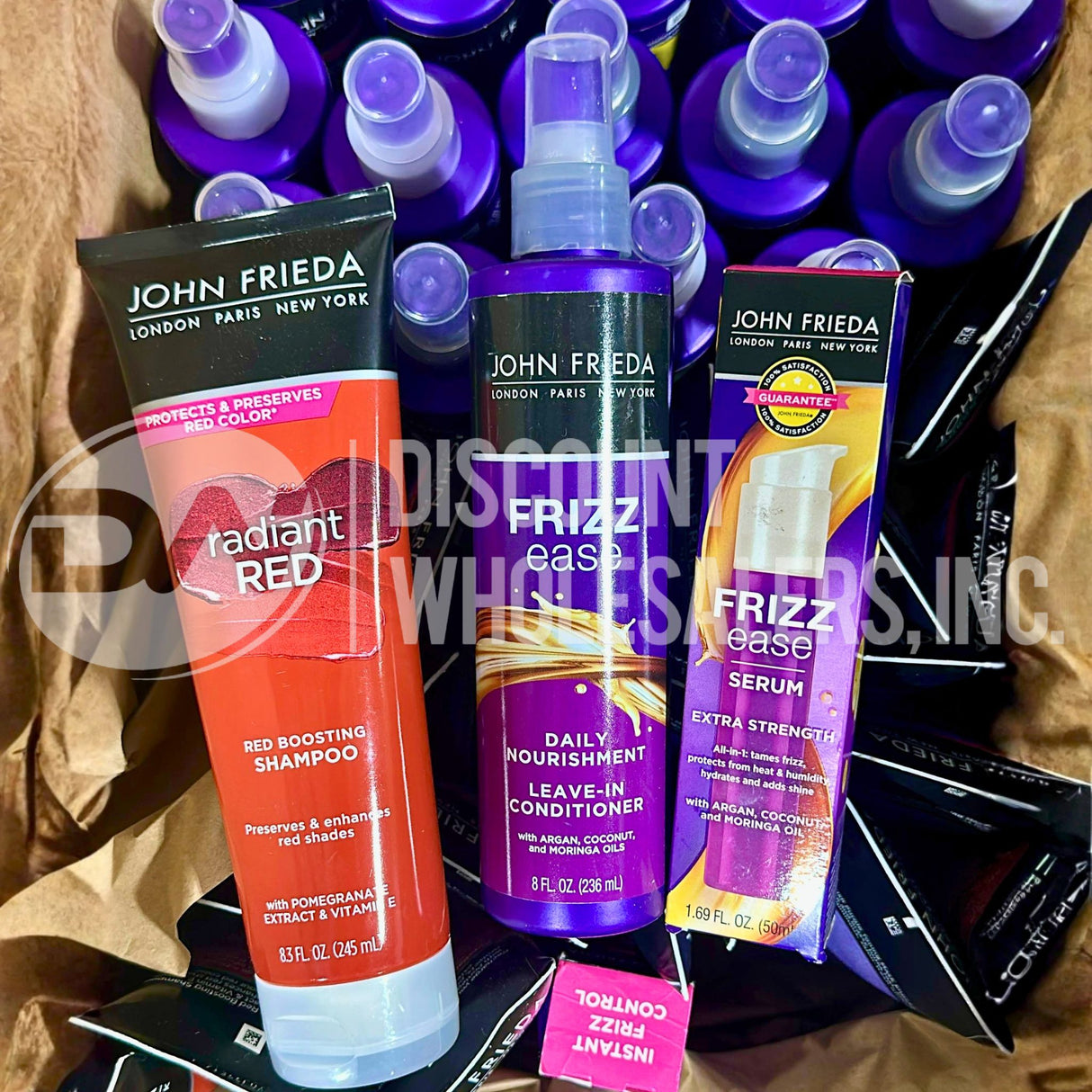 John Frieda Hair Care Mix Different Sizes (120 Pcs Lot)