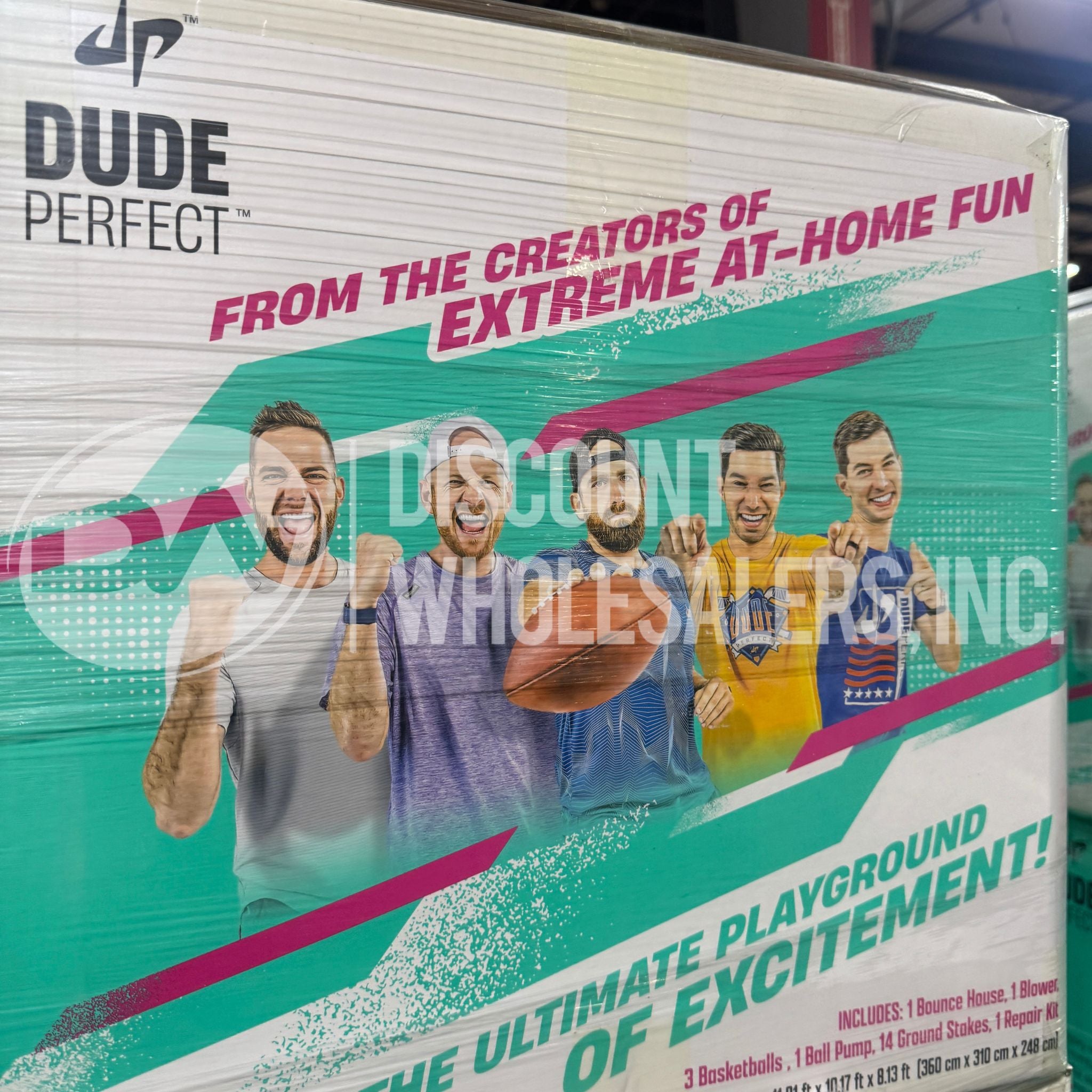 Dude Perfect Bounce House (24 Pallets/Truck)