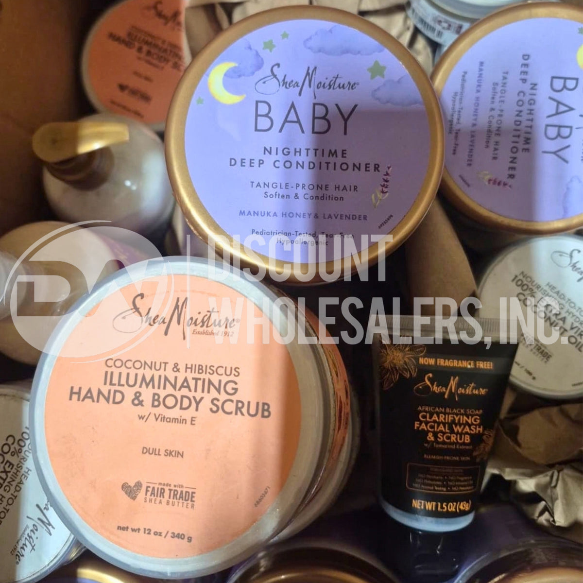 Shea Moisture Assorted Different Sizes (70 Pcs Lot)