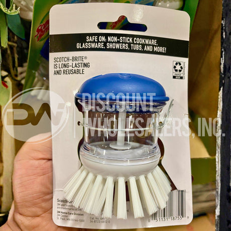 Scotch Brite Soap Dispensing Pump Brush (60 Pcs Lot)