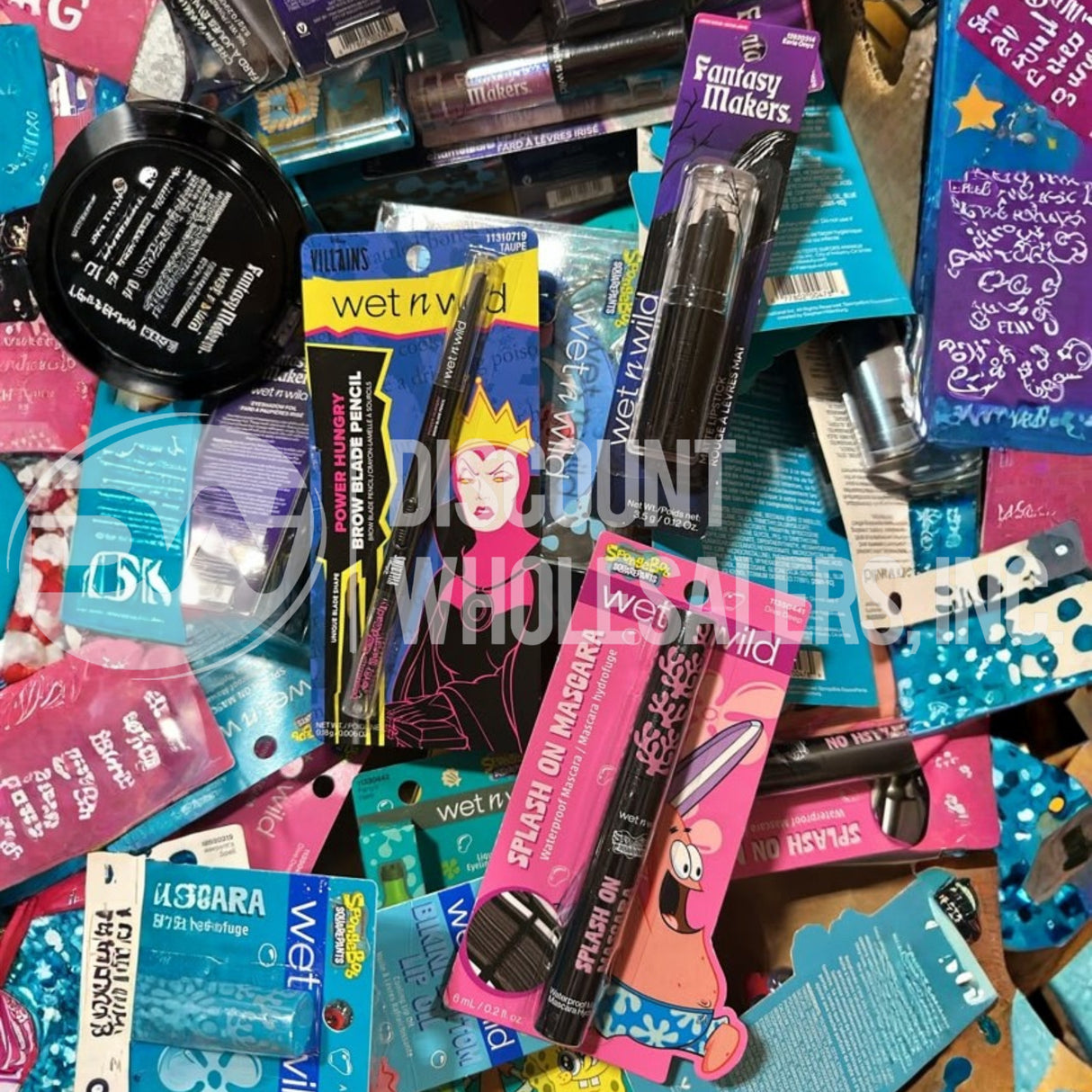 Wet N Wild Assorted Cosmetics Different Sizes (100 Pcs Lot)