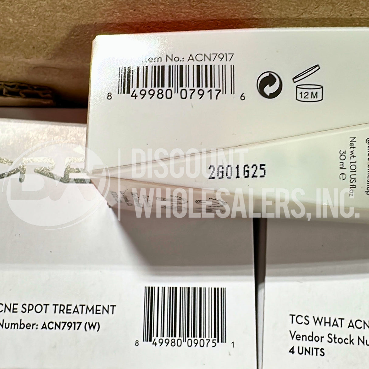 The Creme Shop What Acne Spot Treatment - Tranexamic Acid - 1.01 oz (144 Pcs Lot)