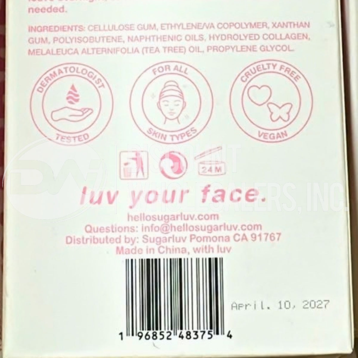 Sugarluv Hydrocolloid Acne Patches Mix (55 Pcs Lot)