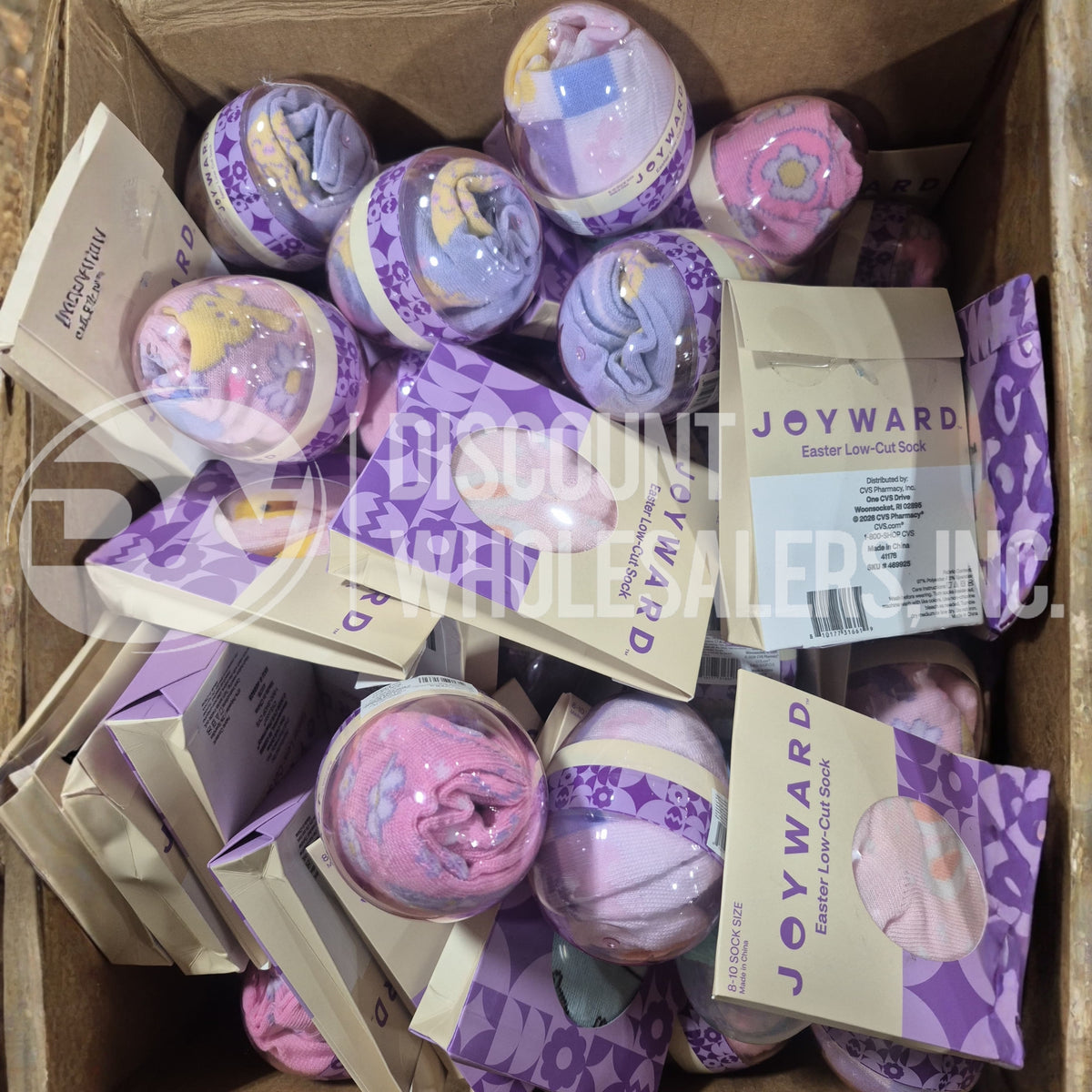 Joyward Easter Low - Cut Socks Assorted (135 Pcs Lot)