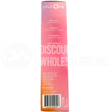 Plus One Fluttering Arouser Vibrator, Waterproof, USB Rechargeable (120 Pcs Lot)