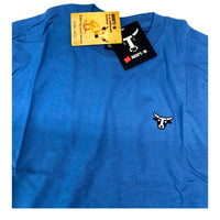 Thumbnail for Hanes Beefy-t Denim Blue Short Sleeves Sizes S (34-36) (60 Pcs Lot) 