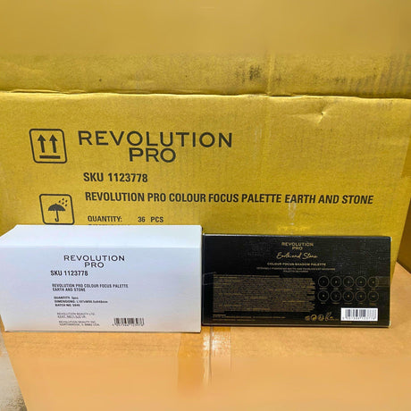 Revolution Pro Earth & Stone Shadow Palette 10 x 0.051 oz (36 Pcs Lot)