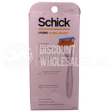 Schick Stubble Eraser Hydro Skin Confort 1 Razor , 2 Cartridges (600 Pcs Lot)