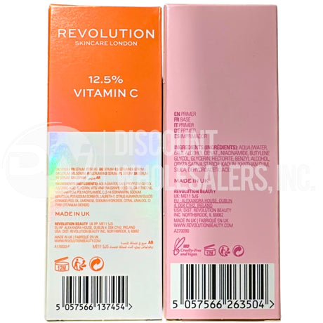 Revolution Niacinamide Primer And Radiance Strength Serum Mix (72 Pcs Lot)
