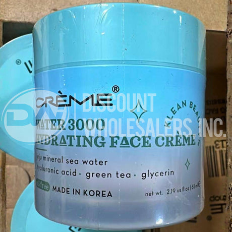 Creme - Water 3000, Nourished Skin Hydrating Face 2.19 Oz (82 Pcs Lot)