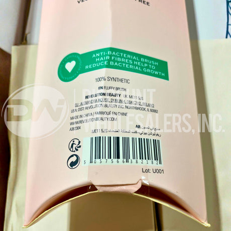 Revolution Fluffy Blending Create Your Look Brush Blend, Smoke, Define Vegan R4 (72 Pcs Lot)