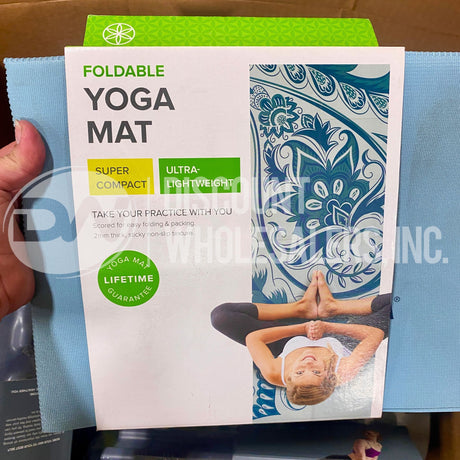 Gaiam Assorted Yoga Mat, Foam Roller and Foot Roller (30 Pcs Lot)