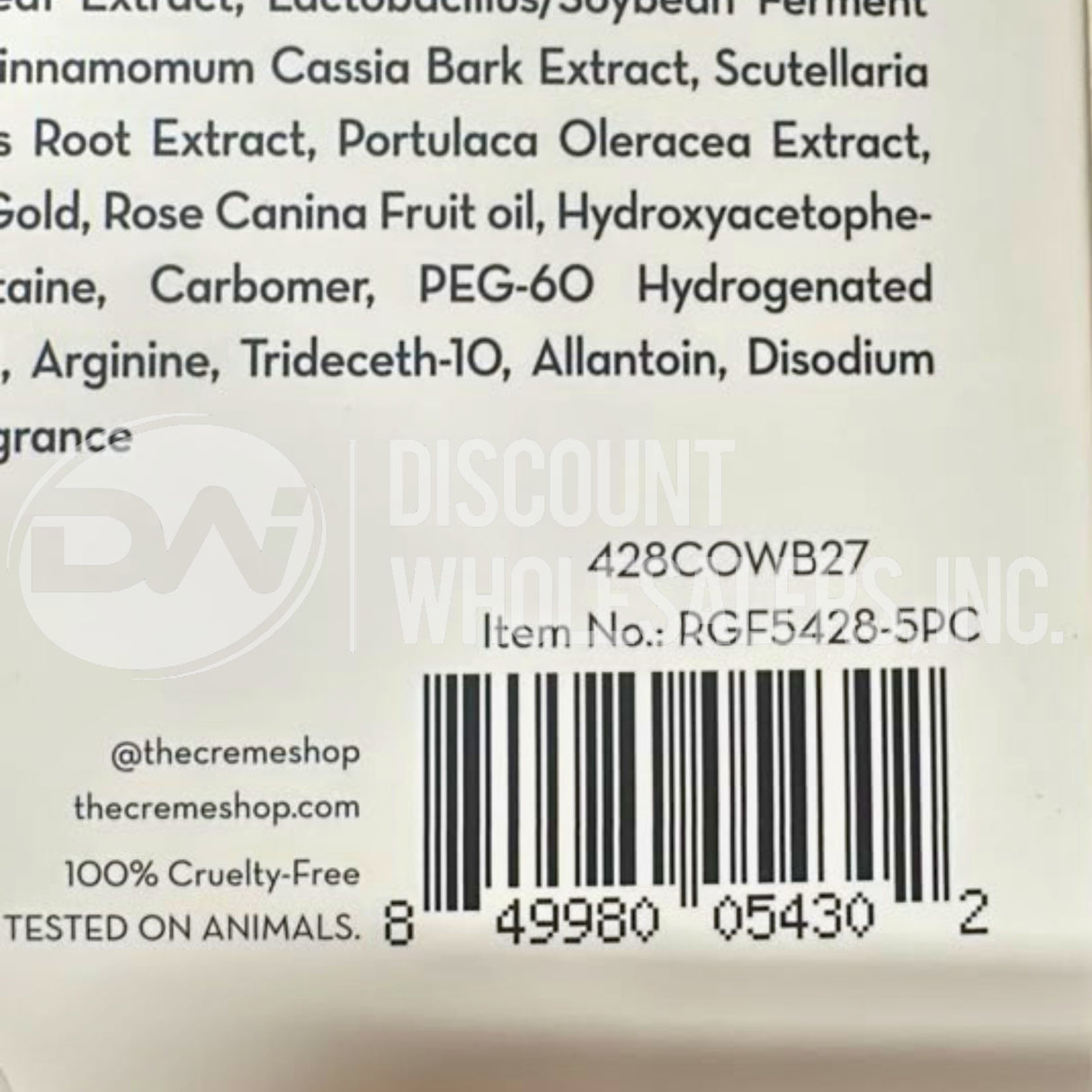 The Creme Shop Rose Gold Fusion Sheet Mask Rose Oil w/24K Gold Special Edition (72 Pcs Lot)