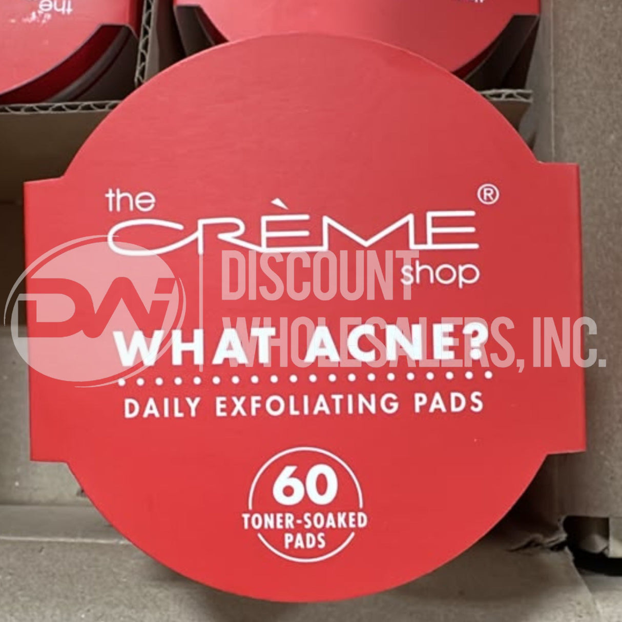 The Creme Shop What Acne Daily Exfoliating Pads 60 PATCHES (72 Pcs Lot)