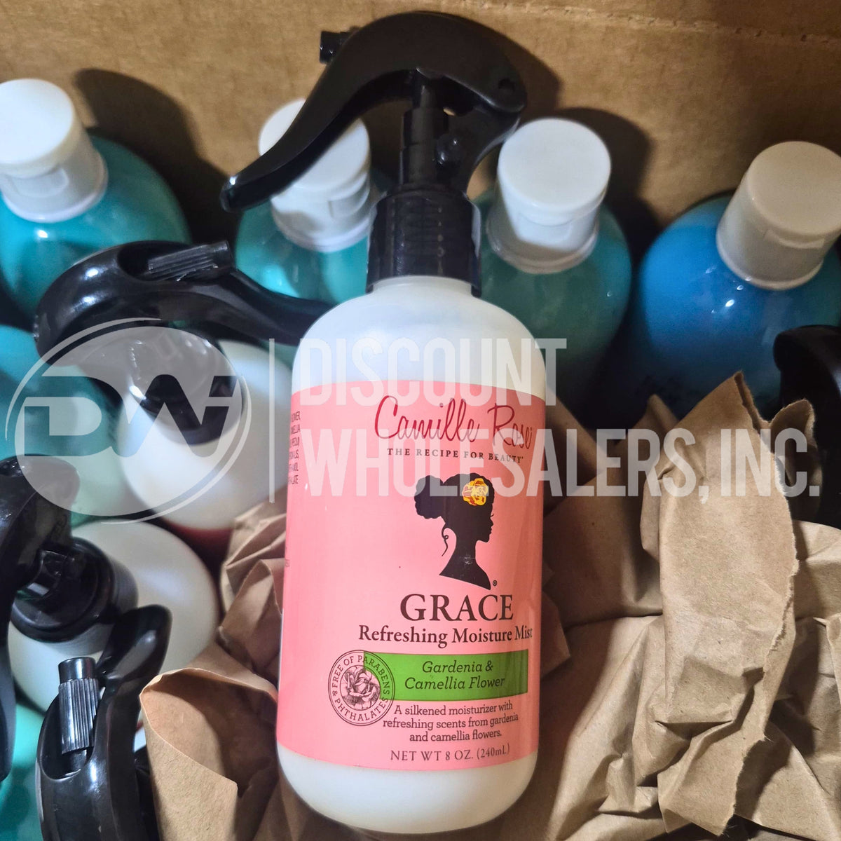 Camille Rose Grace 8Oz And Urban Hydration 12Oz Mix (62 Pcs Lot)